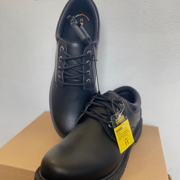 Men’s Non-Slip Work Shoes – Size 11, Black - Picture 6 of 10